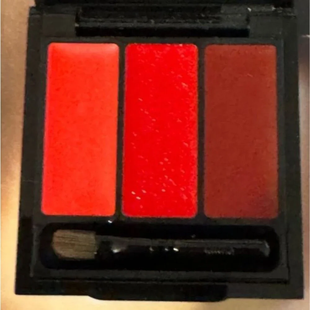 MAC ANTONIO LOPEZ 3 Lips Reds lipstick Palette~ Limited Edition